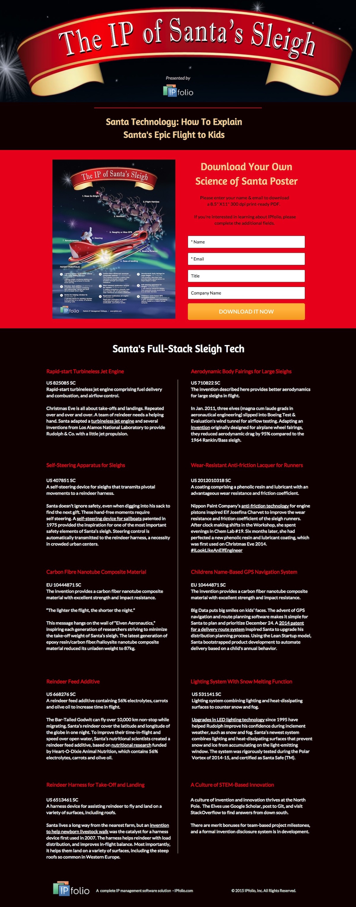Content Marketing Landing Page